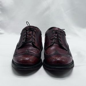 Stafford mens wingtip dress shoes